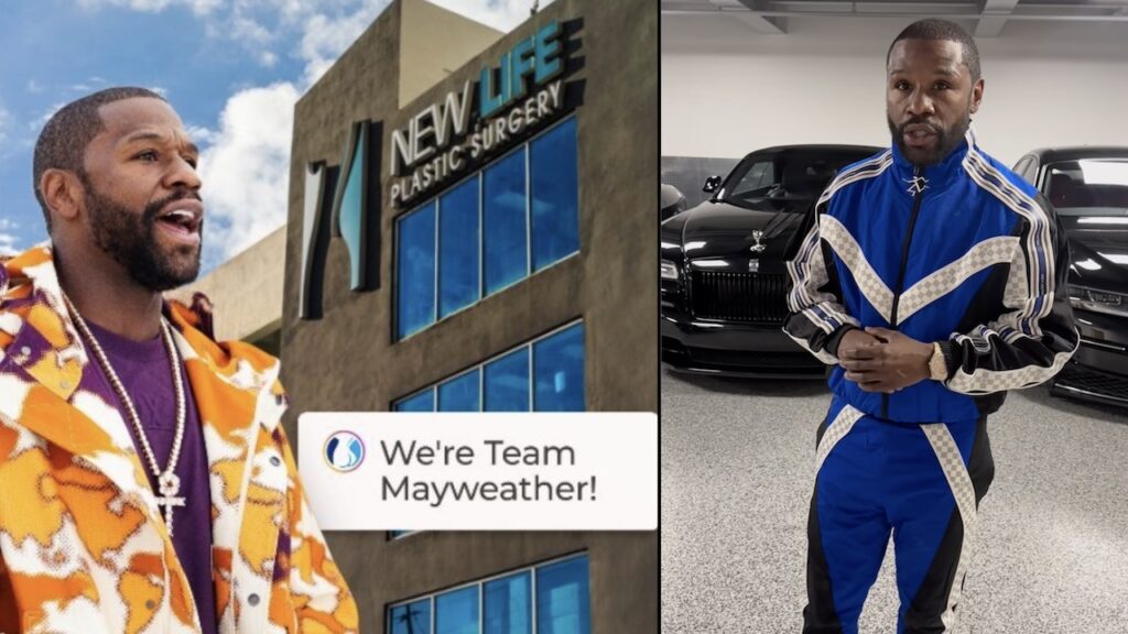 Floyd Mayweather announces he now owns 3 Miami plastic surgery centers.